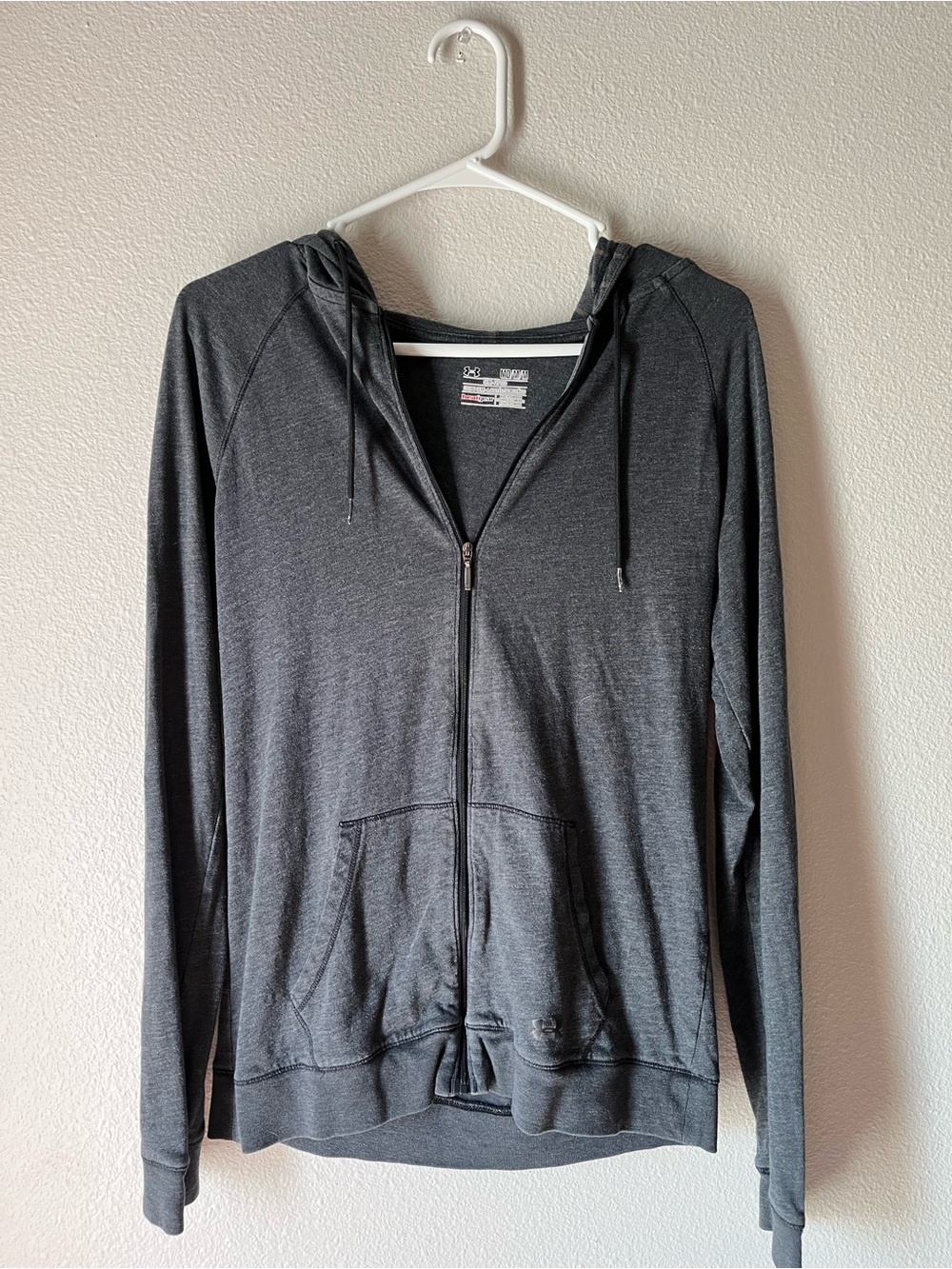 Under Armour Dark Gray Full-Zip Hoodie